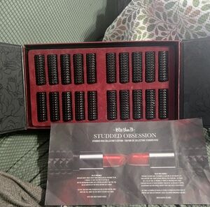 (SOLD!!!!)   KVD STUDDED OBSESSION RARE COLLECTORS VAULT! 20 full size lipsticks